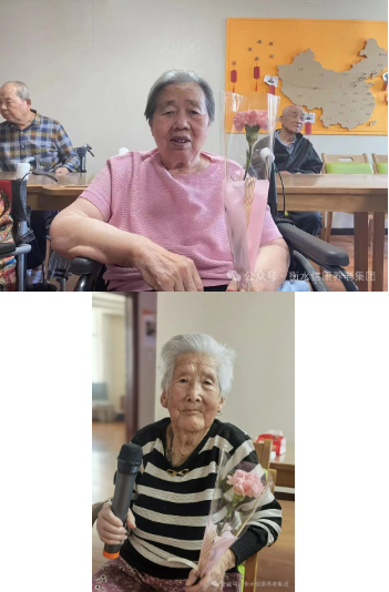 母爱如春，，温暖养老院