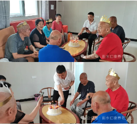 别样生日会，，，情暖老人心