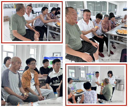 自愿活动进信康，，，情暖老人心